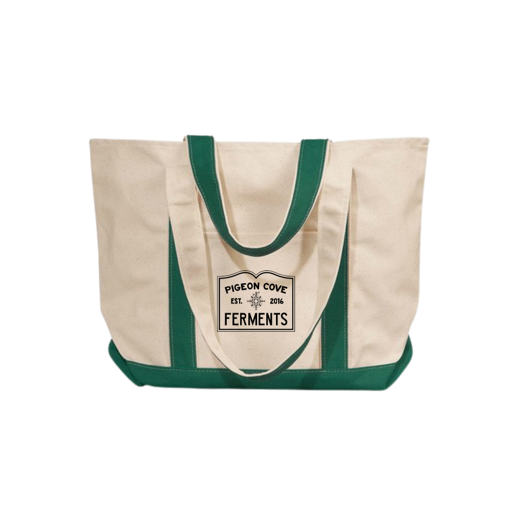 Large Cotton Canvas Resort Tote