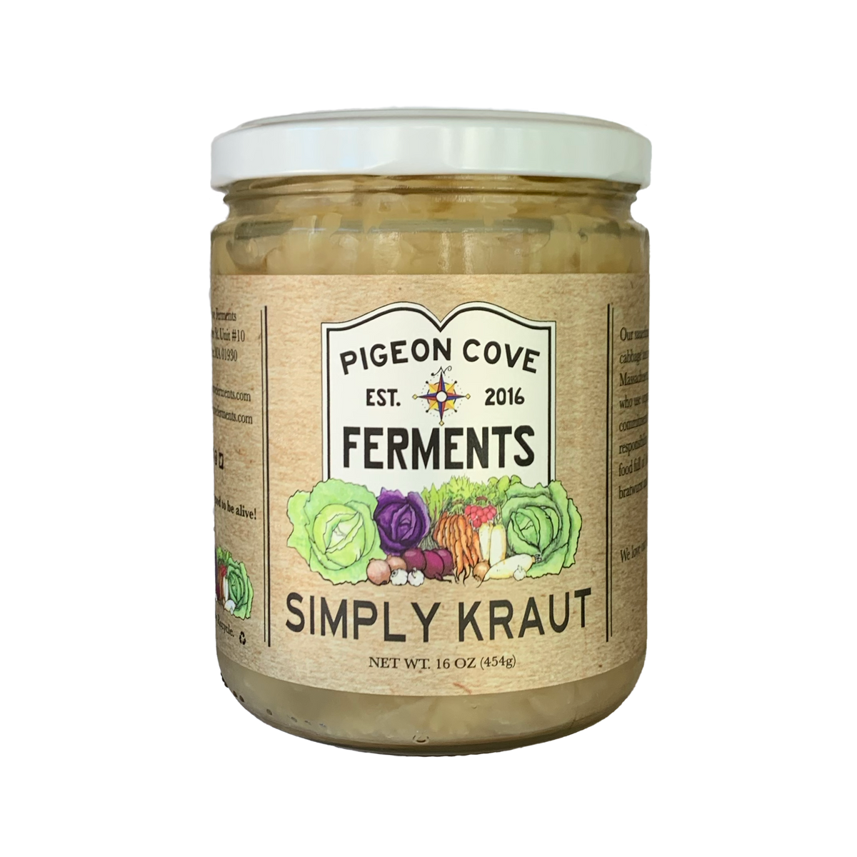 Any 3 Krauts for 25 Online Pigeon Cove Ferments