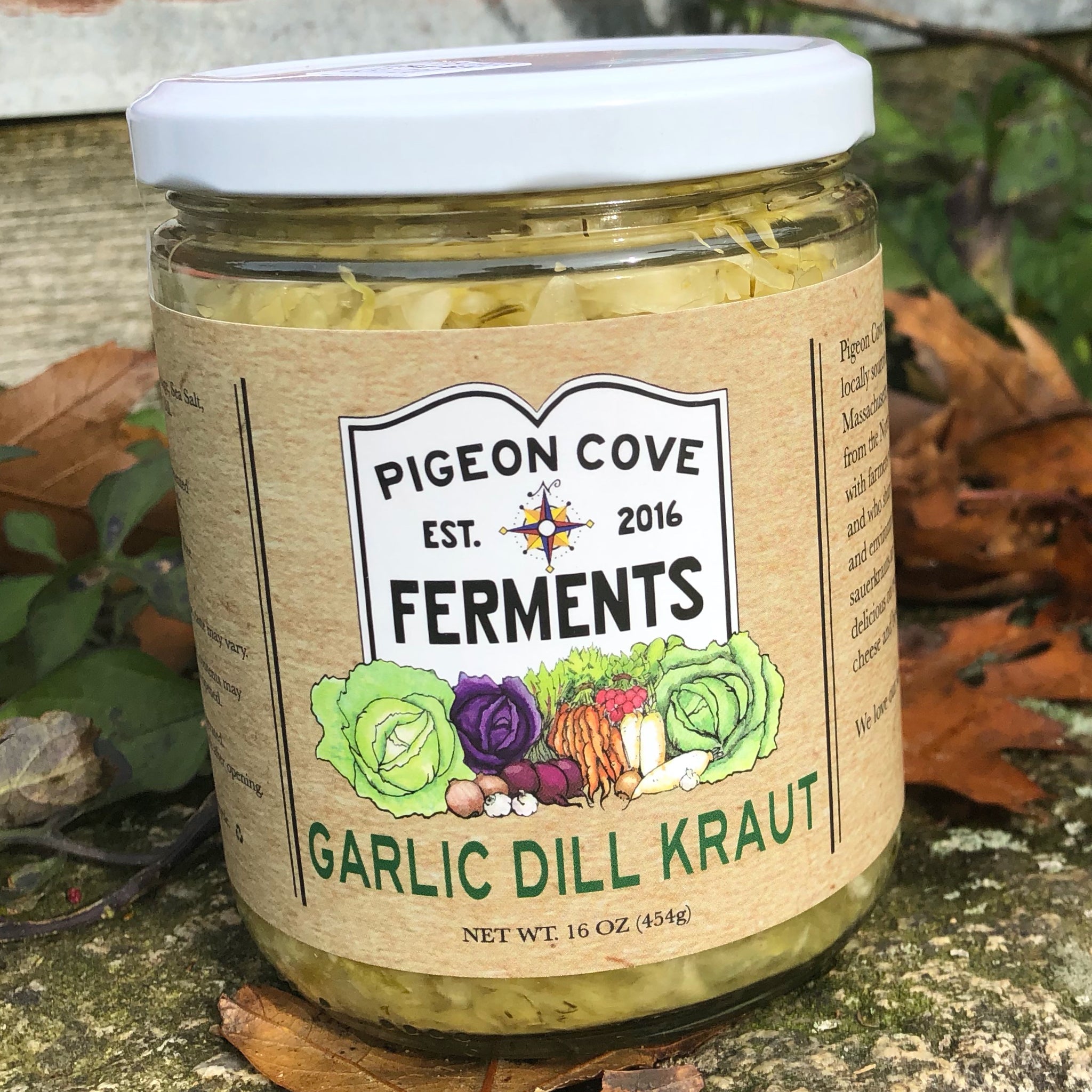 Garlic Dill Sauerkraut